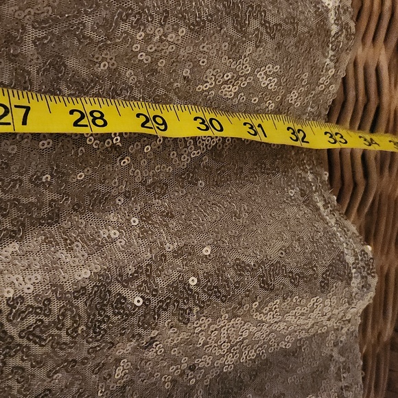 Altar'd State Gold Sequin Long Sleeve Dress - Picture 12 of 12